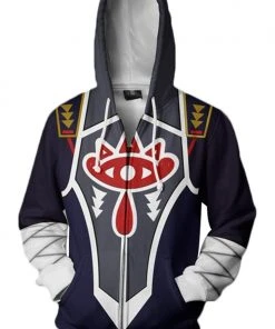 New Cosplaysky The Legend Of Zelda Hoodie A Link Between Worlds 3D Zip Up Sweatshirt Unisex