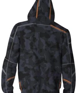 Cossky Avengers Infinity War Iron Man Robert Downey Jr Zipper Hoodie Sweatshirt Jacket Men