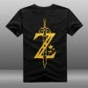 NewCosplay The Legend Of Zelda :Breath Of The Wild Custom Black T-shirt Costume New Arrivals 2 NewCosplay The Legend Of Zelda :Breath Of The Wild Custom Black T-shirt Costume New Arrivals