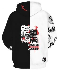 New Cosplaysky New Arrivals Unisex Danganronpa Hoodies Trigger Happy Havoc Monokuma Pullover Sweatshirts