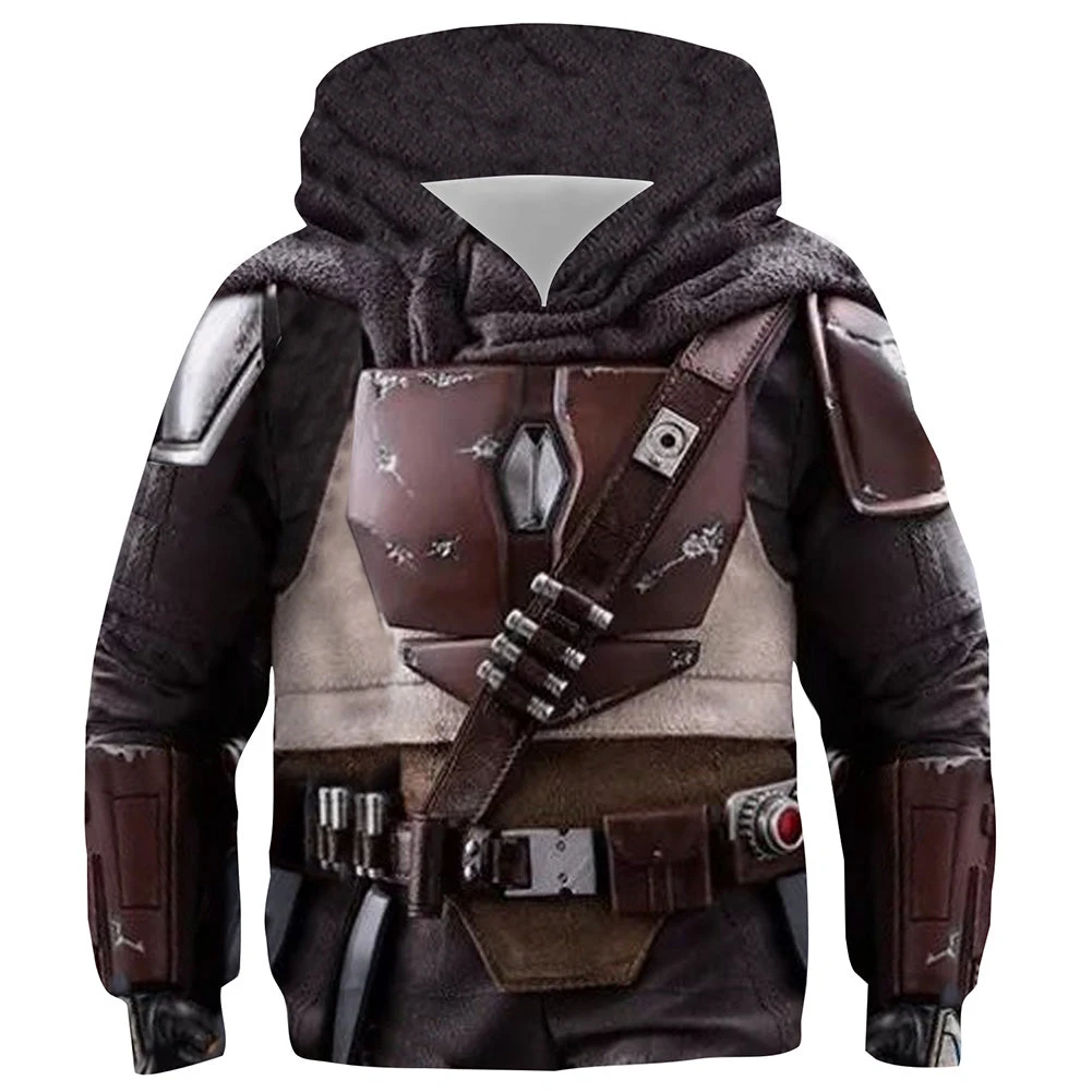New Cosplaysky New Arrivals Kids Star Wars Hoodie The Mandalorian Cosplay Hooded Pullover Sweatshirt Cosplay Costume 3 New Cosplaysky New Arrivals Kids Star Wars Hoodie The Mandalorian Cosplay Hooded Pullover Sweatshirt Cosplay Costume