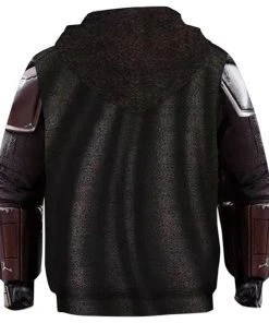 New Cosplaysky New Arrivals Kids Star Wars Hoodie The Mandalorian Cosplay Hooded Pullover Sweatshirt Cosplay Costume