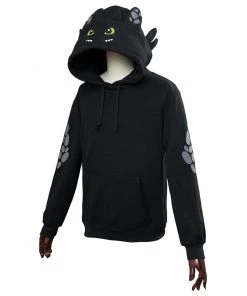 New Cosplaysky Unisex How To Train Your Dragon Toothless Cosplay Hoodie 3D Printed Sweatshirt Men Women Casual Pullover Streetwear New Arrivals