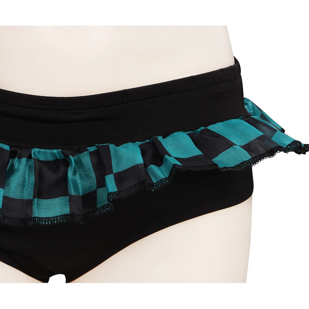 NewCosplay Anime Demon Slayer Kamado Tanjirou Swimwear Outfits Halloween Carnival Suit Cosplay Costume 12 NewCosplay Anime Demon Slayer Kamado Tanjirou Swimwear Outfits Halloween Carnival Suit Cosplay Costume