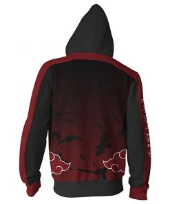 New Cosplaysky Unisex Hoodies Naruto Zip Up 3D Print Jacket Sweatshirt New Arrivals