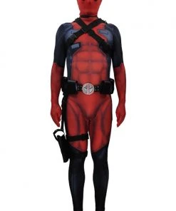 New Cosplaysky Marvel Deadpool Wade Wilson Outfit Suit Costume For Kids Adults