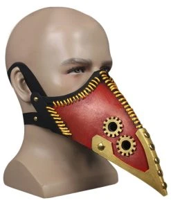 New Cosplaysky New Arrivals Anime Boku No Hero Academia Overhaul Kai Chisaki Face Cover Cosplay Props