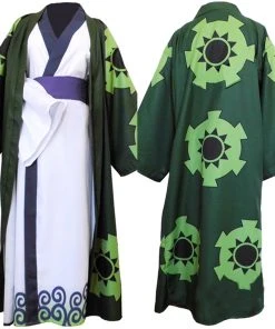 CosplaySky Anime One Piece Roronoa Zoro Cosplay Costume Kimono Robe Outfits New Arrivals