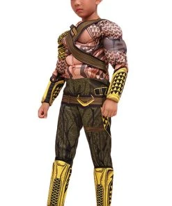 New Cosplaysky 2018 Aquaman Arthur Curry Outfit Cosplay Costume For Kids Children