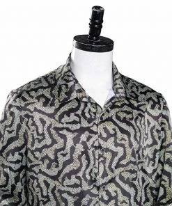 NewCosplay Tiger King Joe Exotic Print Shirt Cosplay Costume