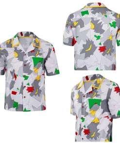 Fandomsky Kids Children Stranger Things 4 Dustin Henderson Cosplay Short Sleeve T-shirt New Arrivals