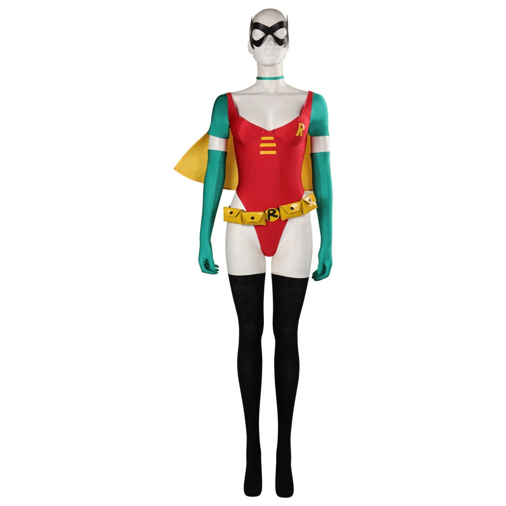 NewCosplay Woman Robin Cosplay Costume Sexy Junpsuit Cloak Outfits Halloween Carnival Suit New Arrivals 3 NewCosplay Woman Robin Cosplay Costume Sexy Junpsuit Cloak Outfits Halloween Carnival Suit New Arrivals