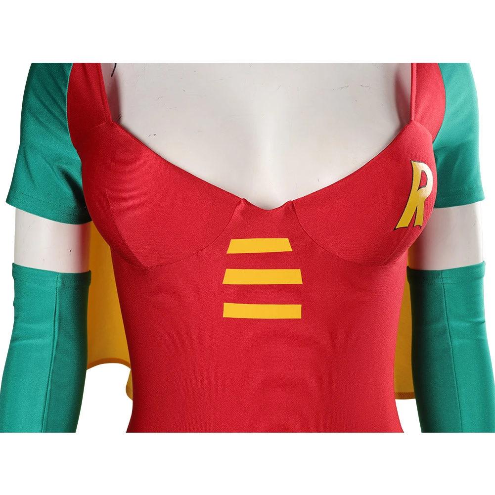 NewCosplay Woman Robin Cosplay Costume Sexy Junpsuit Cloak Outfits Halloween Carnival Suit New Arrivals 10 NewCosplay Woman Robin Cosplay Costume Sexy Junpsuit Cloak Outfits Halloween Carnival Suit New Arrivals