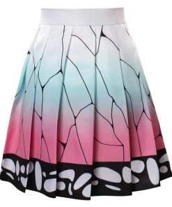 Cossky Demon Slayer Kochou Shinobu Cosplay Costume Pleated Skirt New Arrivals 15 Cossky Demon Slayer Kochou Shinobu Cosplay Costume Pleated Skirt New Arrivals
