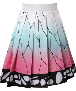 Cossky Demon Slayer Kochou Shinobu Cosplay Costume Pleated Skirt New Arrivals 16 Cossky Demon Slayer Kochou Shinobu Cosplay Costume Pleated Skirt New Arrivals