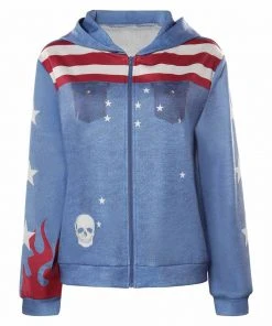 NewCossky Doctor Strange In The Multiverse Of Madness Miss America Original Design Hoodie Sweatshirt Cosplay Costume