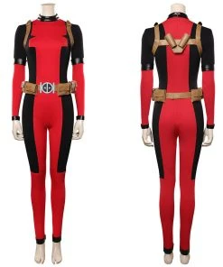 Viele Kostüme New Arrivals Lady Deadpool Wanda Wilson Cosplay Costume Outfits Halloween Carnival Suit