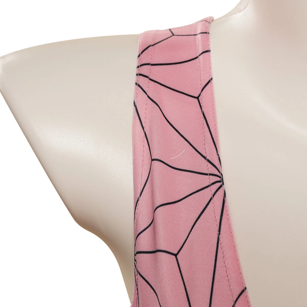 CosplaySky Demon Slayer Kamado Nezuko Original Design Cosplay Costume Swimsuit Outfits 9 CosplaySky Demon Slayer Kamado Nezuko Original Design Cosplay Costume Swimsuit Outfits