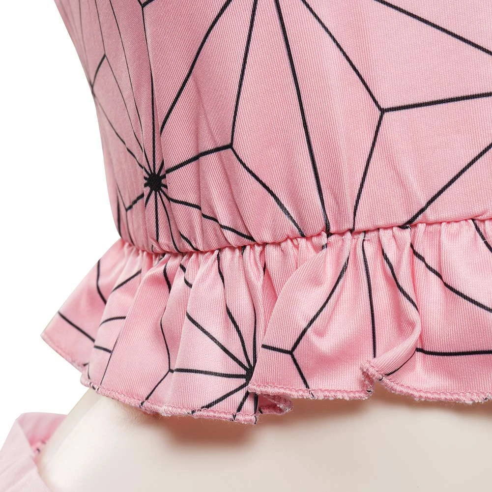 CosplaySky Demon Slayer Kamado Nezuko Original Design Cosplay Costume Swimsuit Outfits 10 CosplaySky Demon Slayer Kamado Nezuko Original Design Cosplay Costume Swimsuit Outfits