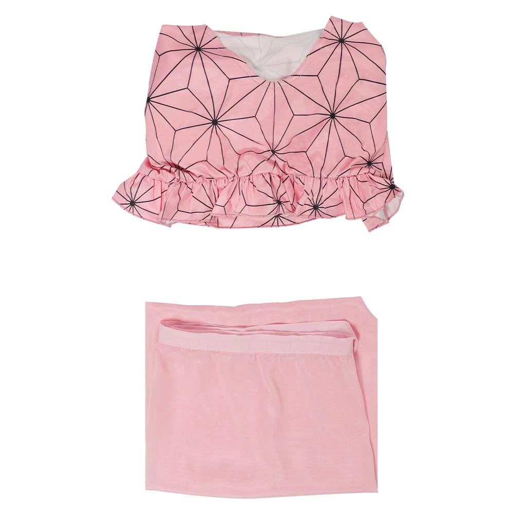 CosplaySky Demon Slayer Kamado Nezuko Original Design Cosplay Costume Swimsuit Outfits 12 CosplaySky Demon Slayer Kamado Nezuko Original Design Cosplay Costume Swimsuit Outfits