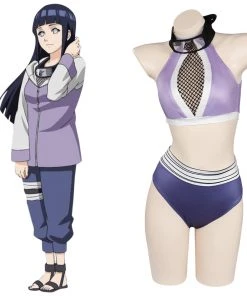 NewCosplay New Arrivals Naruto Hinata Hyuga Original Designer Sexy Swimsuit Cosplay Costume-cossky®