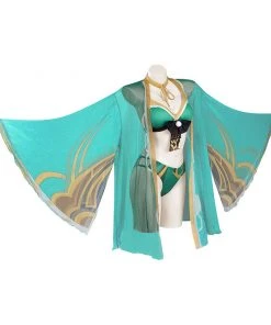 New Cosplaysky Genshin Impact Hina Goro Bikini Swimsuit Cosplay Costume Sexy Swimwear Cloak Outfits 16 New Cosplaysky Genshin Impact Hina Goro Bikini Swimsuit Cosplay Costume Sexy Swimwear Cloak Outfits