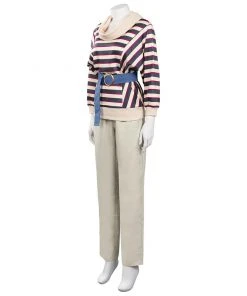Cossky Stranger Things Season 4 (2022) Nancy Wheeler Top Pants Cosplay Costume Outfits New Arrivals