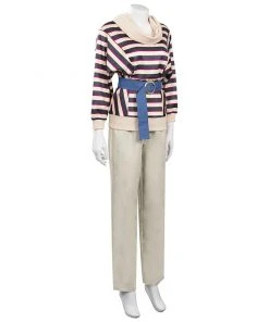Cossky Stranger Things Season 4 (2022) Nancy Wheeler Top Pants Cosplay Costume Outfits New Arrivals