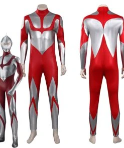 CosplaySky Ultraman Cosplay Costume Red Jumpsuit Outfits Halloween Carnival Suit New Arrivals