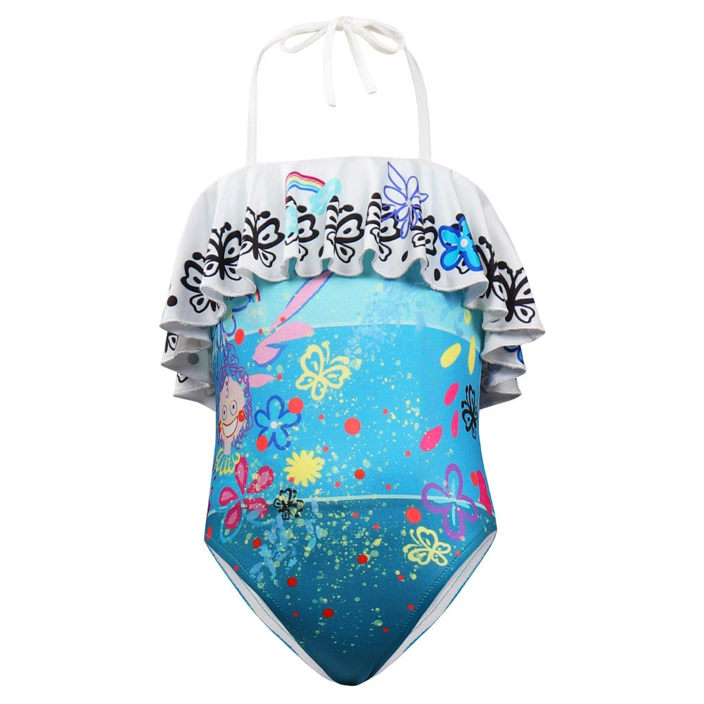 NewCossky New Arrivals Kids Children Encanto Mirabel Original Design Swimsuit Cosplay Costume Jumpsuit Swimwear Outfits 4 NewCossky New Arrivals Kids Children Encanto Mirabel Original Design Swimsuit Cosplay Costume Jumpsuit Swimwear Outfits