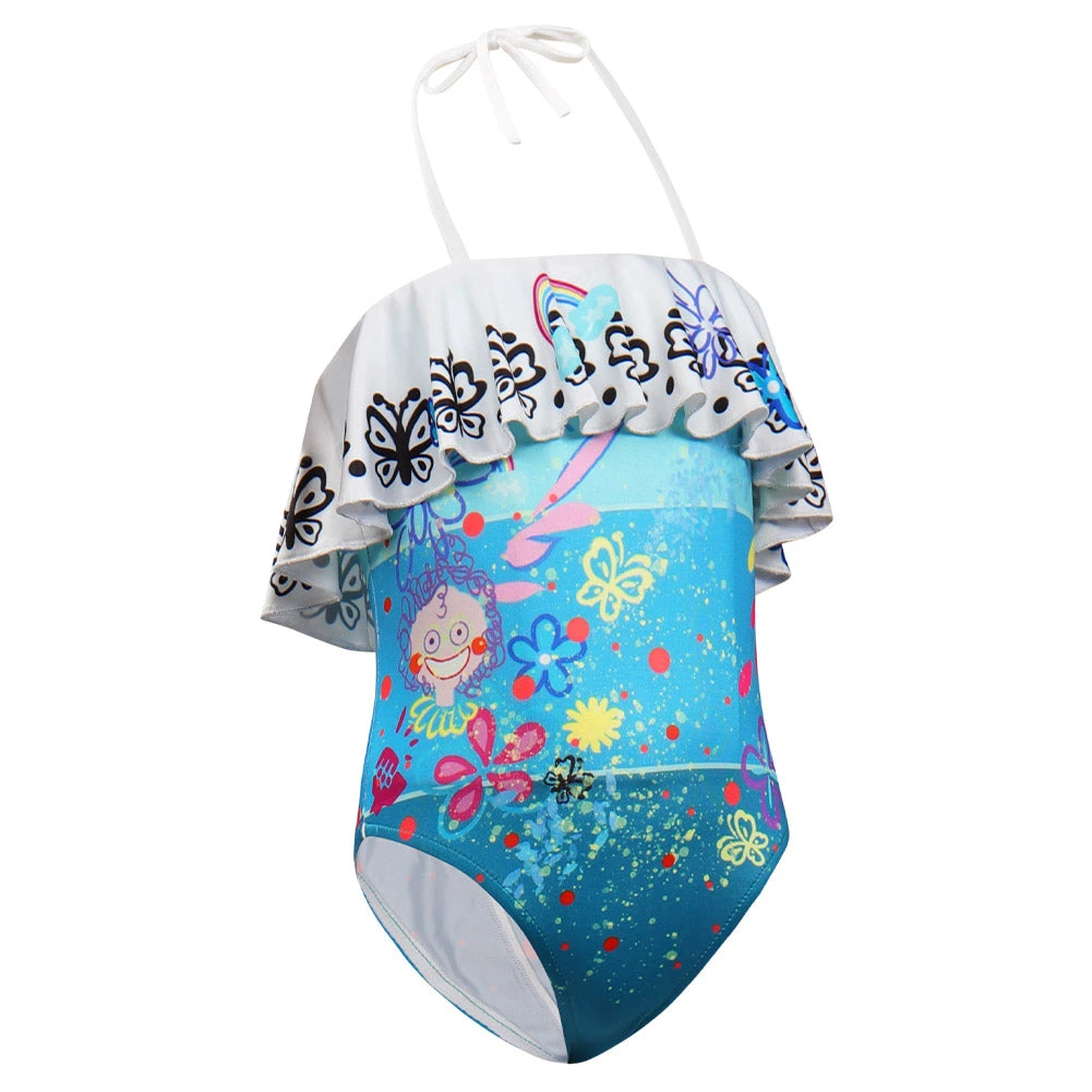 NewCossky New Arrivals Kids Children Encanto Mirabel Original Design Swimsuit Cosplay Costume Jumpsuit Swimwear Outfits 7 NewCossky New Arrivals Kids Children Encanto Mirabel Original Design Swimsuit Cosplay Costume Jumpsuit Swimwear Outfits