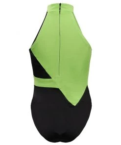 Fandombuy Kids Girls Kim Possible Shego Swimsuit Cosplay Costume New Arrivals