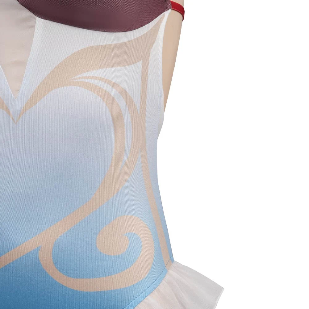 NewCosplay Genshin Impact Ganyu Swimsuit Cosplay Costume Jumpsuit Cloak Outfits 12 NewCosplay Genshin Impact Ganyu Swimsuit Cosplay Costume Jumpsuit Cloak Outfits