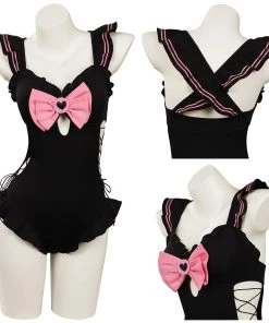 NewCossky Sailor Moon Chibiusa Cosplay Swimsuit Outfits Halloween Carnival Suit New Arrivals