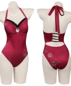 Evil Castle 5 Ada Wong Original Design Cosplay Costume Swimsuit Outfits-cossky® New Arrivals