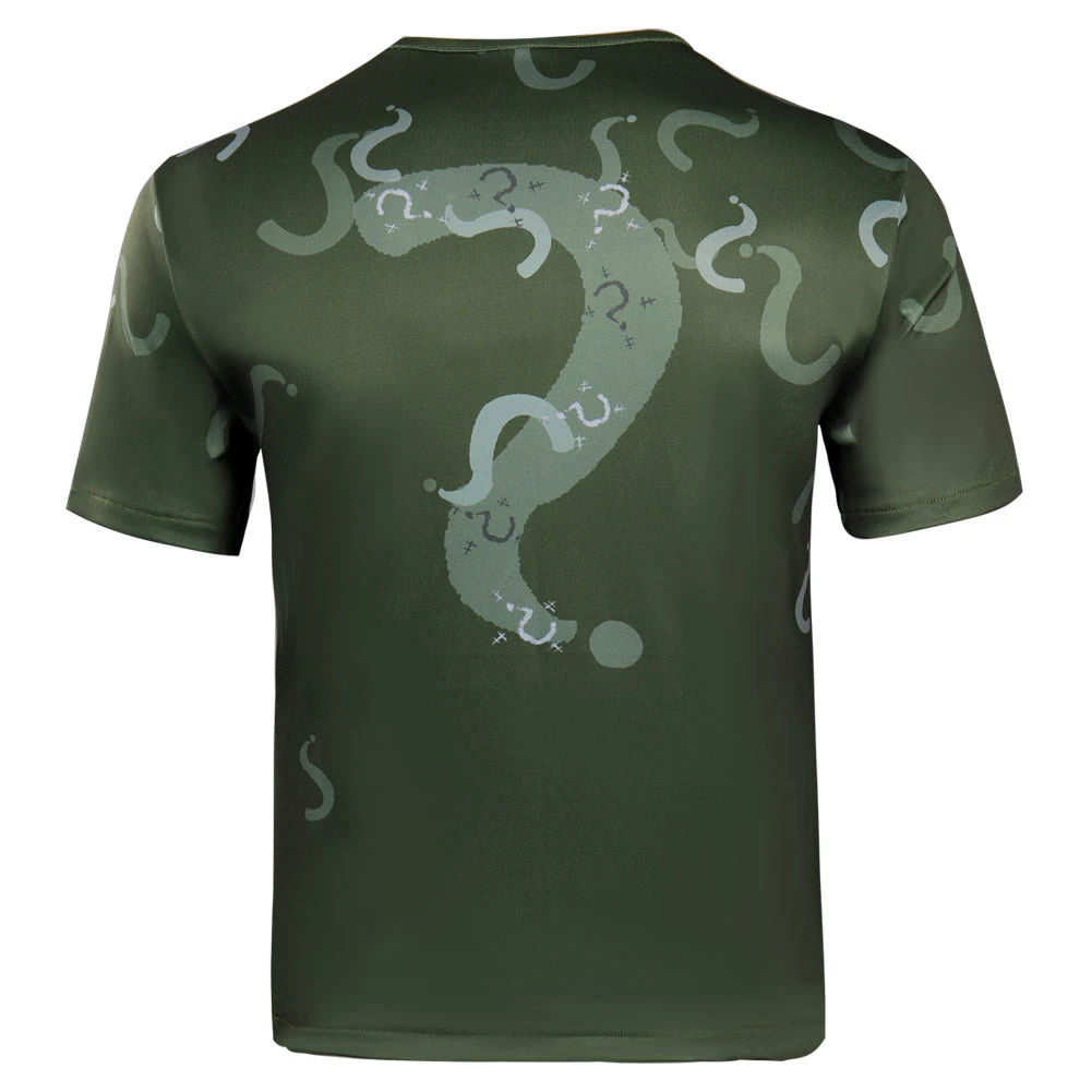 The Batman Riddler Original Design Cosplay Costumes Short Sleeve T-shirt -cossky® New Arrivals 6 The Batman Riddler Original Design Cosplay Costumes Short Sleeve T-shirt -cossky® New Arrivals