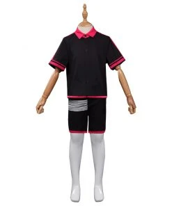 CosplaySky New Arrivals Kids Children Anime BORUTO Cosplay Costume Summer T-shirt Shorts Swimsuit