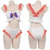 CosplaySky Sailor Moon Aino Minako Original Design Swimwear Cosplay Costume Bikini Top Shorts Outfitscossky® 1 CosplaySky Sailor Moon Aino Minako Original Design Swimwear Cosplay Costume Bikini Top Shorts Outfitscossky®