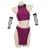 INSWEAR Yamanaka Ino Yamanaka Original Design Swimsuit Cosplay Costume Top Short Headband Outfits 2 INSWEAR Yamanaka Ino Yamanaka Original Design Swimsuit Cosplay Costume Top Short Headband Outfits