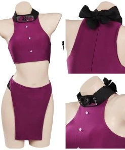 INSWEAR Yamanaka Ino Yamanaka Original Design Swimsuit Cosplay Costume Top Short Headband Outfits