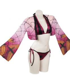 Cosplaygift Demon Slayer:Kimetsu No Yaiba Original Design Daki Cloak Swimsuit Cosplay Costume 14 Cosplaygift Demon Slayer:Kimetsu No Yaiba Original Design Daki Cloak Swimsuit Cosplay Costume