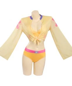 INSWEAR Valorant Killjoy Original Design Cosplay Costume Bikini Top Shorts Swimsuit Outfits New Arrivals