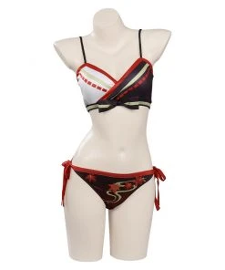 New Cosplaysky New Arrivals Genshin Impact Kaedehara Kazuha Original Design Swimsuit Cosplay Costume Top Shorts Cloak Outfits-cossky®