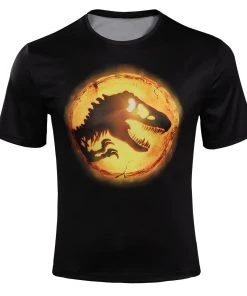 Cossky New Arrivals Jurassic World: Dominion (2022) Original Design Cosplay Short Sleeve T-shirt