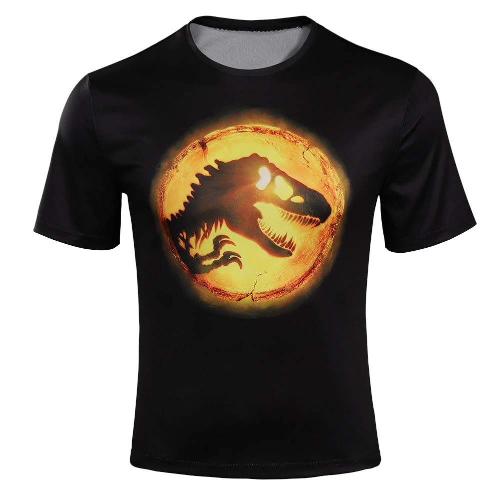 Cossky New Arrivals Jurassic World: Dominion (2022) Original Design Cosplay Short Sleeve T-shirt 4 Cossky New Arrivals Jurassic World: Dominion (2022) Original Design Cosplay Short Sleeve T-shirt