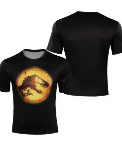Cossky New Arrivals Jurassic World: Dominion (2022) Original Design Cosplay Short Sleeve T-shirt