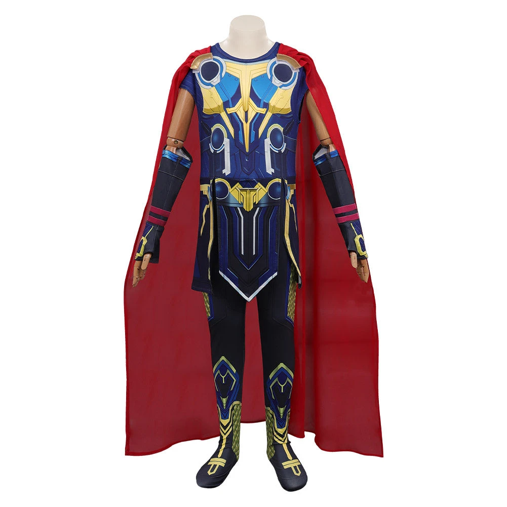 Fandomsky Kids Children Thor: Love And Thunder (2022) Thor Cosplay Costume Jumpsuit Cloak Outfits New Arrivals 4 Fandomsky Kids Children Thor: Love And Thunder (2022) Thor Cosplay Costume Jumpsuit Cloak Outfits New Arrivals