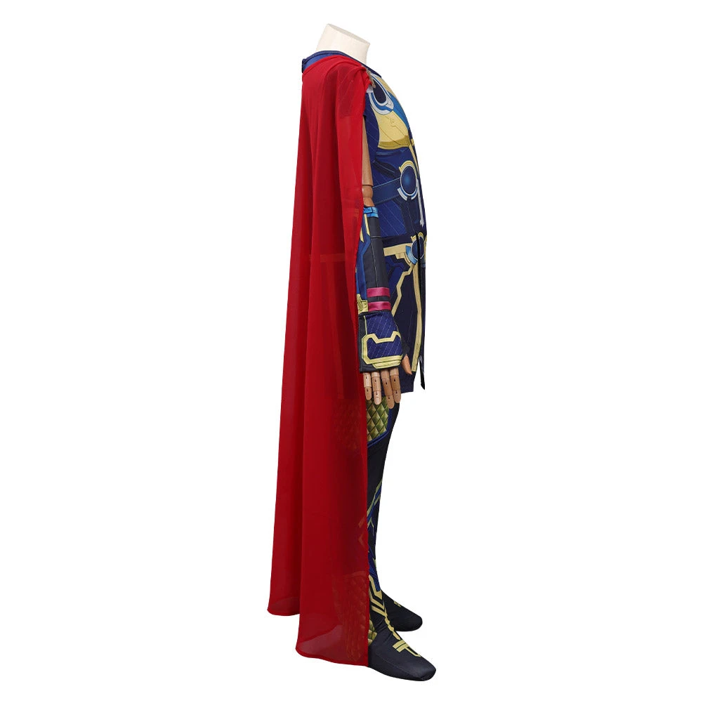 Fandomsky Kids Children Thor: Love And Thunder (2022) Thor Cosplay Costume Jumpsuit Cloak Outfits New Arrivals 8 Fandomsky Kids Children Thor: Love And Thunder (2022) Thor Cosplay Costume Jumpsuit Cloak Outfits New Arrivals