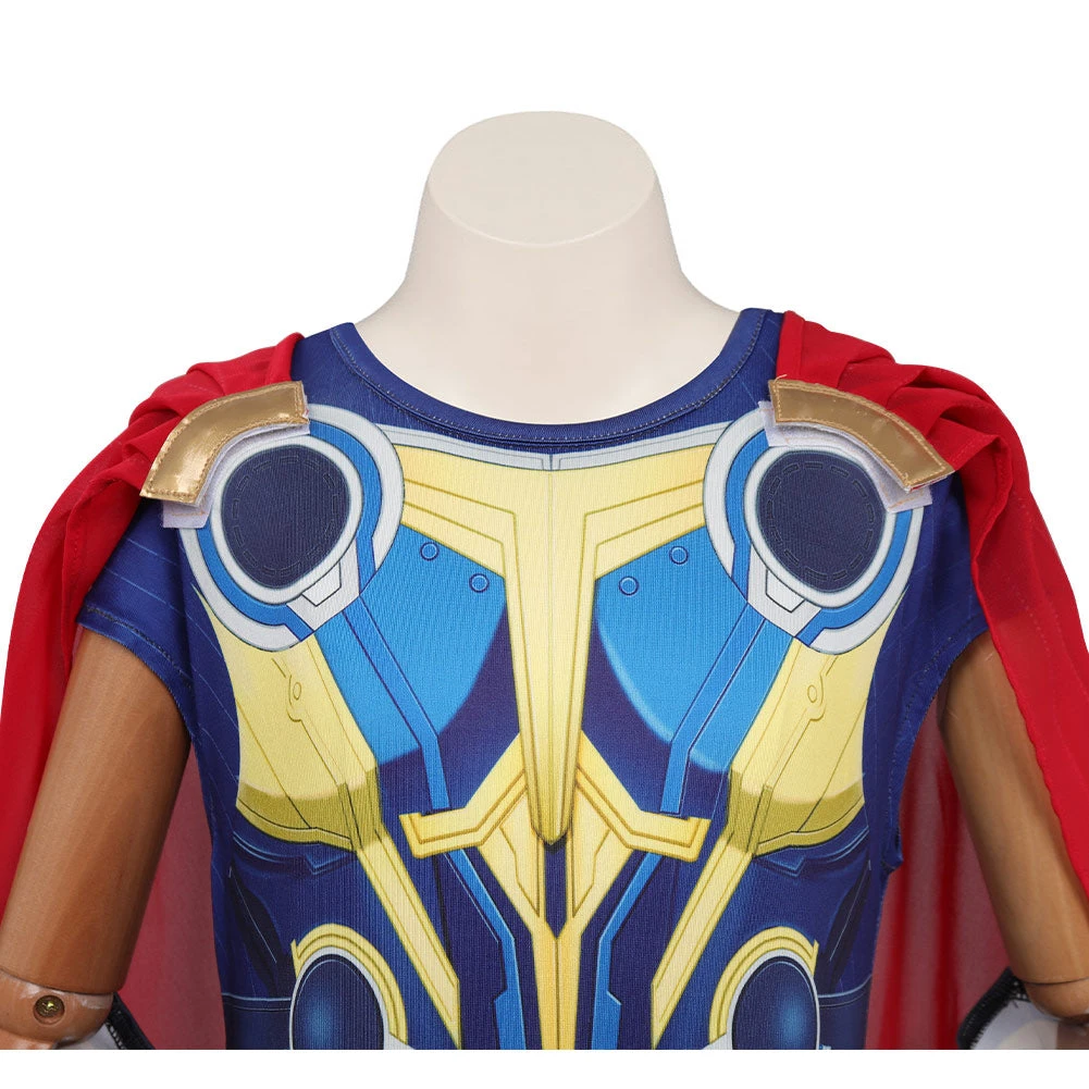 Fandomsky Kids Children Thor: Love And Thunder (2022) Thor Cosplay Costume Jumpsuit Cloak Outfits New Arrivals 10 Fandomsky Kids Children Thor: Love And Thunder (2022) Thor Cosplay Costume Jumpsuit Cloak Outfits New Arrivals