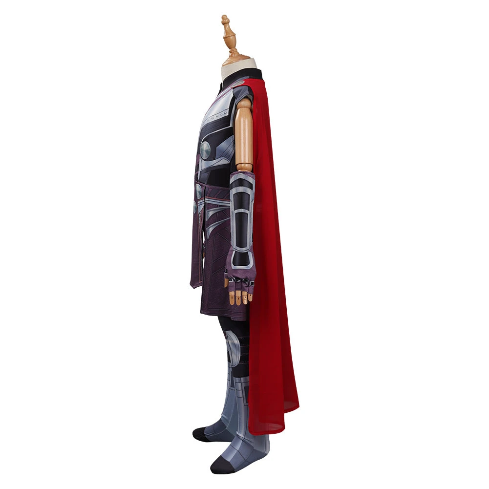 CosplaySky Kids Children Thor: Love And Thunder Thor Cosplay Costume Jumpsuit Cloak Outfits Halloween Carnival Suit 6 CosplaySky Kids Children Thor: Love And Thunder Thor Cosplay Costume Jumpsuit Cloak Outfits Halloween Carnival Suit